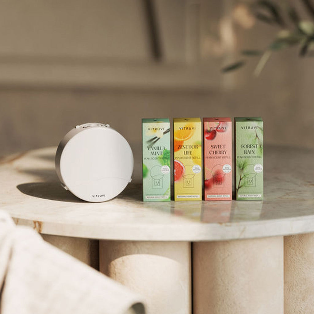 Push Plug-in Wall Diffuser – Starter Kit with Forest Rain Refill
